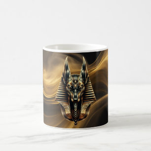 black egyptian coffee mug