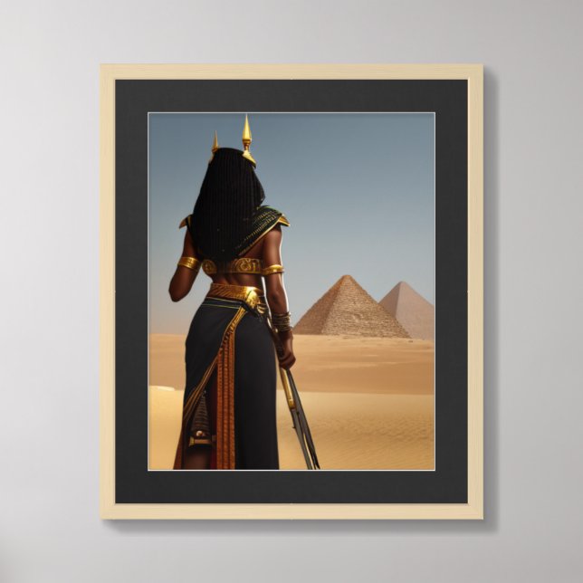 Black Egyptians Framed Art (Framed Front)
