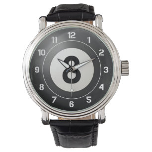Black Eight Ball Watch