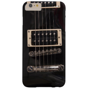 Black Electric Guitar Strings Barely There iPhone 6 Plus Case