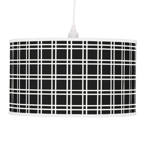 Black Elegant Lattice at Emporiomoffa Ceiling Lamp