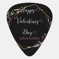 black elegant pink valentine, Sweet for couple