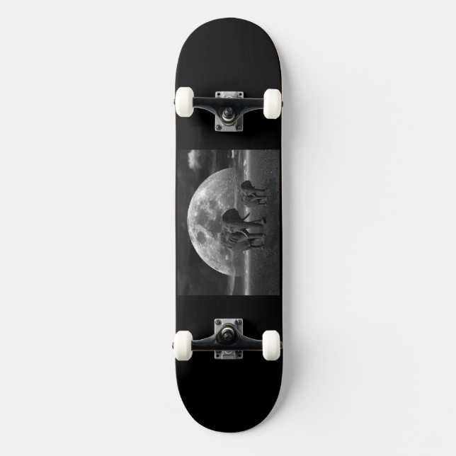 black elephant skateboard (Front)