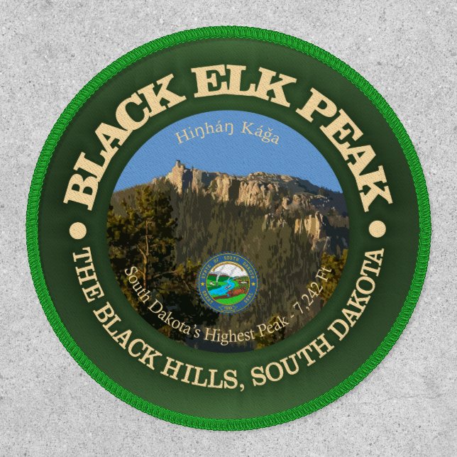 Black Elk Peak  Patch (Front)
