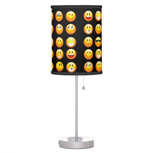 black emojis lamp (Left)