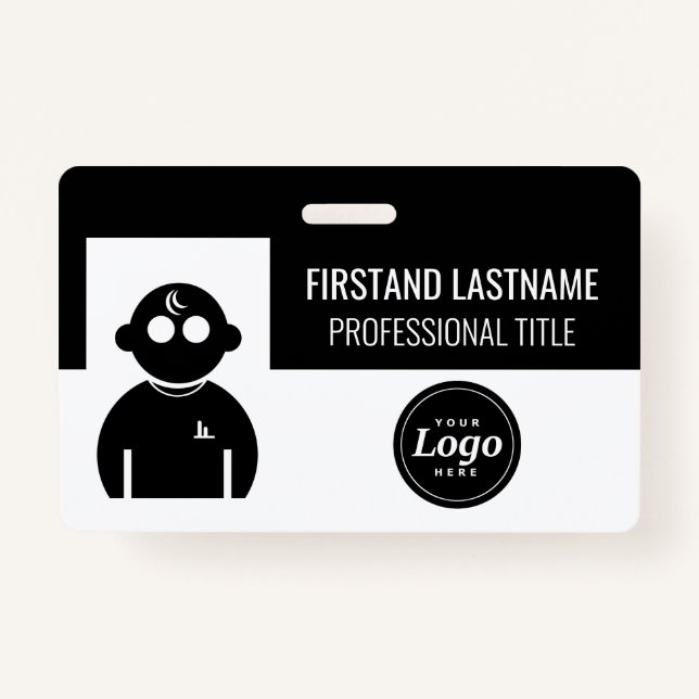 Black Employee Badge (Front)