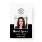 Black | Employee Photo ID Company Security