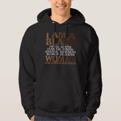 Black Empowerment Afrocentric Black History Month Hoodie