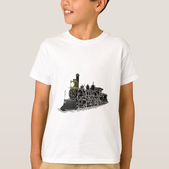 Black Engine T-Shirt (Front)