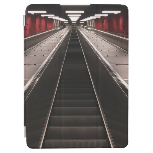 BLACK ESCALATOR WITH NO PEOPLE iPad AIR COVER