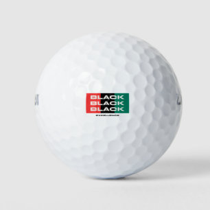 Black Excellence Golf Balls