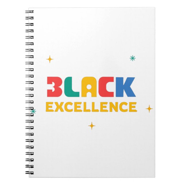 Black Excellence Notebook (Front)