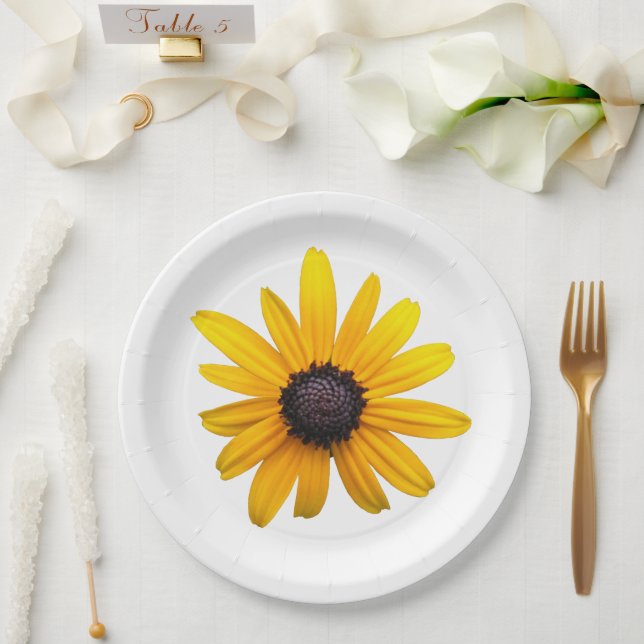 Black-eye Susan Dinner Plate (Wedding)