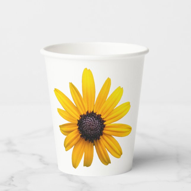 Black-eye Susan  Paper Cups (Front)