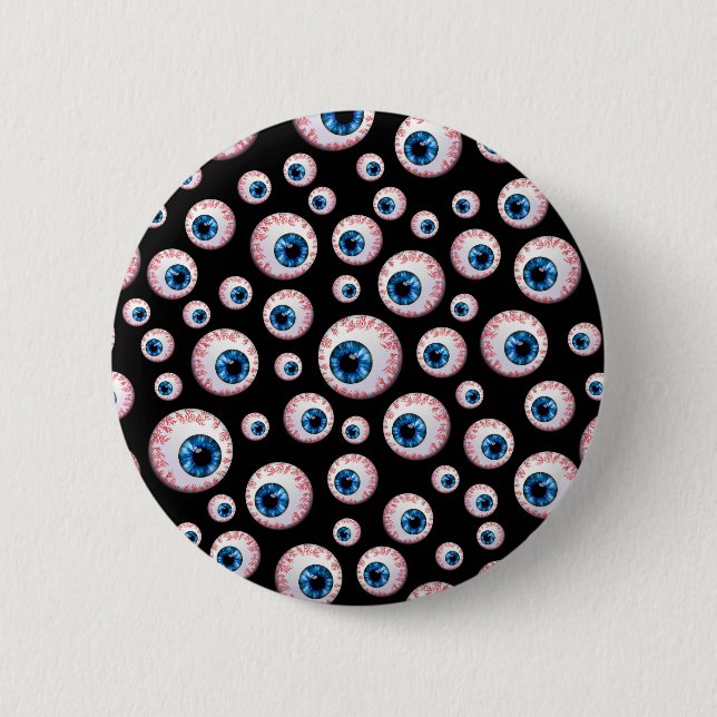 Black eyeball pattern button (Front)