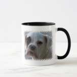 Black Eyed Boxer Dog Coffee Mug