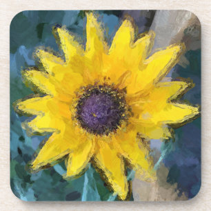 Black Eyed Susan Beverage Coaster