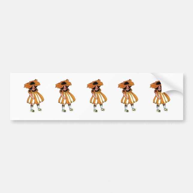 Black-Eyed Susan Bumper Sticker (Front)