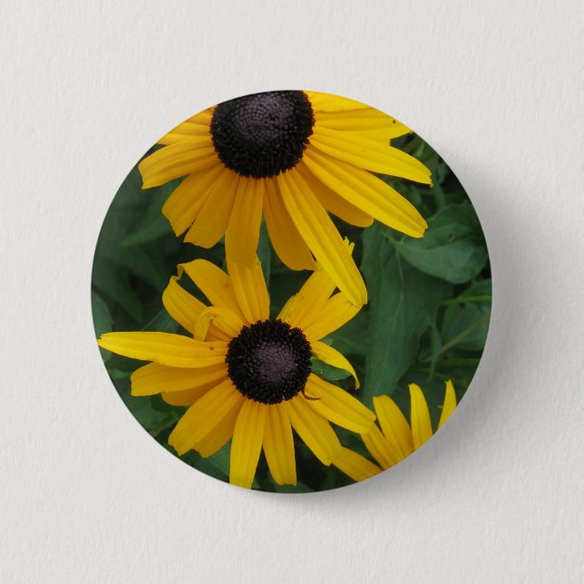 Black Eyed Susan Button (Front)