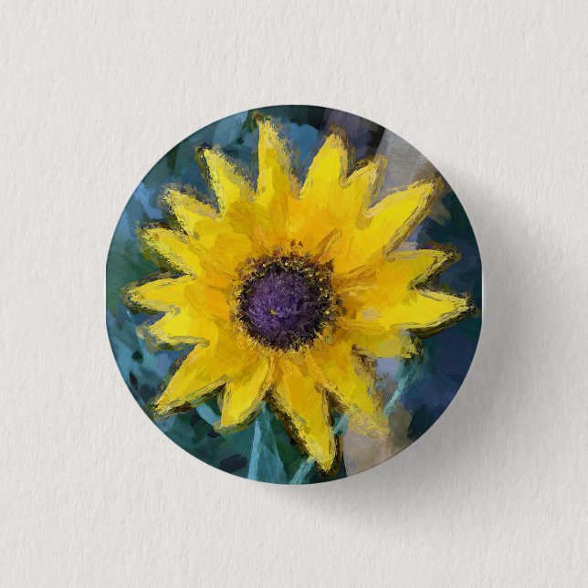 Black Eyed Susan Button (Front)