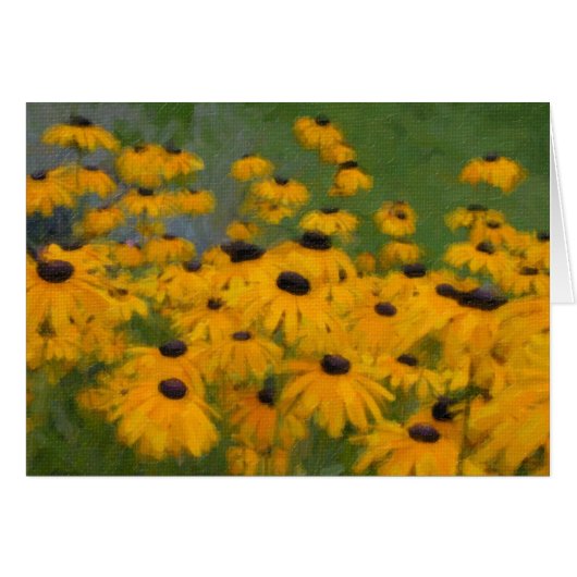 black eyed susan cards (Front Horizontal)