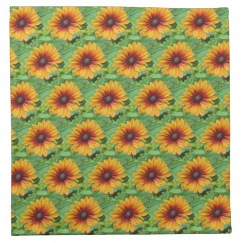 Black Eyed Susan Cloth Napkins