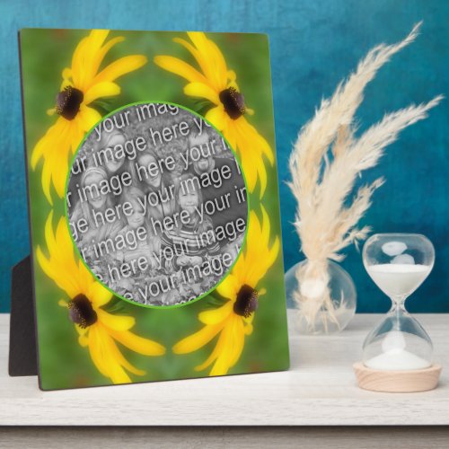 Black Eyed Susan Daisy Create Your Own Photo Plaque