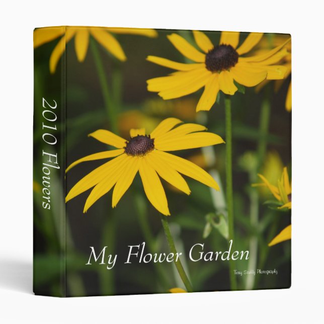 Black Eyed Susan Flower Binder (Front/Spine)