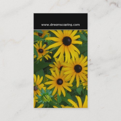 Black Eyed Susan Flower Business Card