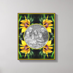 Black Eyed Susan Flower Create Your Own Photo Canvas Print