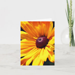 Black Eyed Susan Flower Customizable Note Card