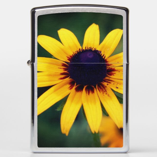 Black Eyed Susan Flower   Zippo Lighter (Front)
