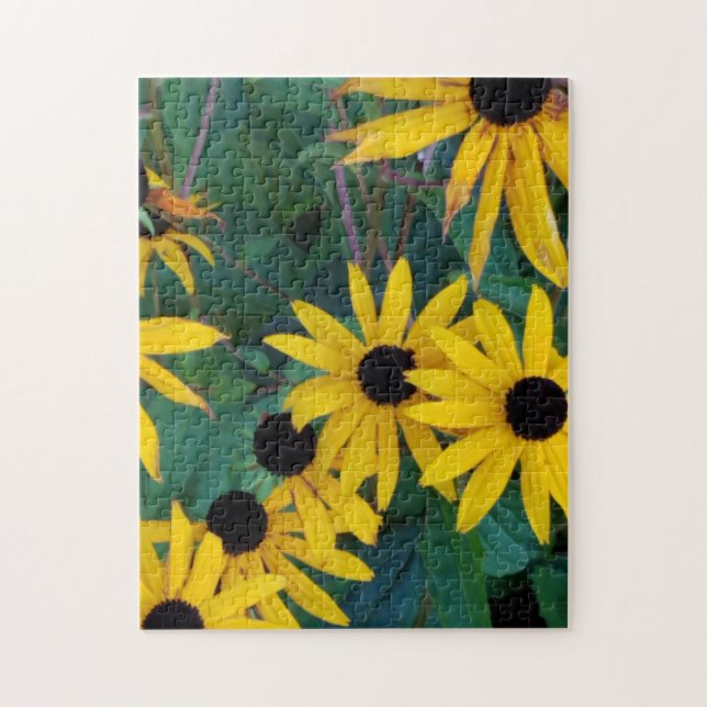 Black Eyed Susan Flowers Autumn Jigsaw Puzzle (Vertical)