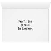 Black Eyed Susan Flowers Photo Card (Inside Horizontal (Bottom))