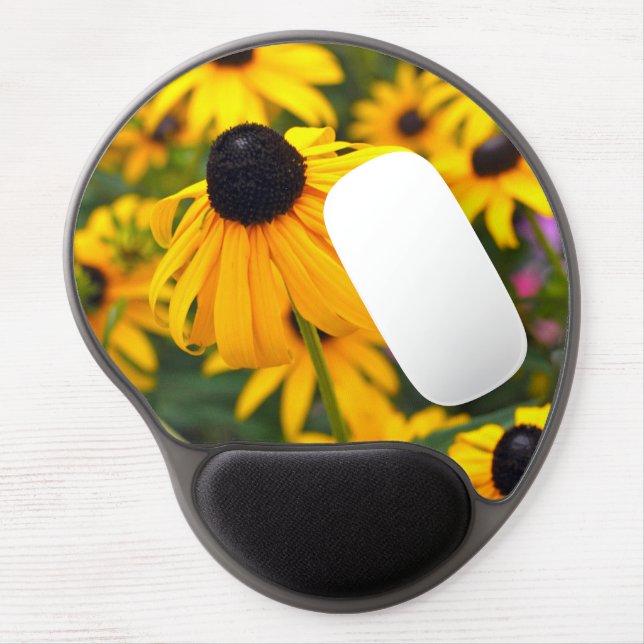 Black-Eyed Susan Gel Mousepad (Left Side)