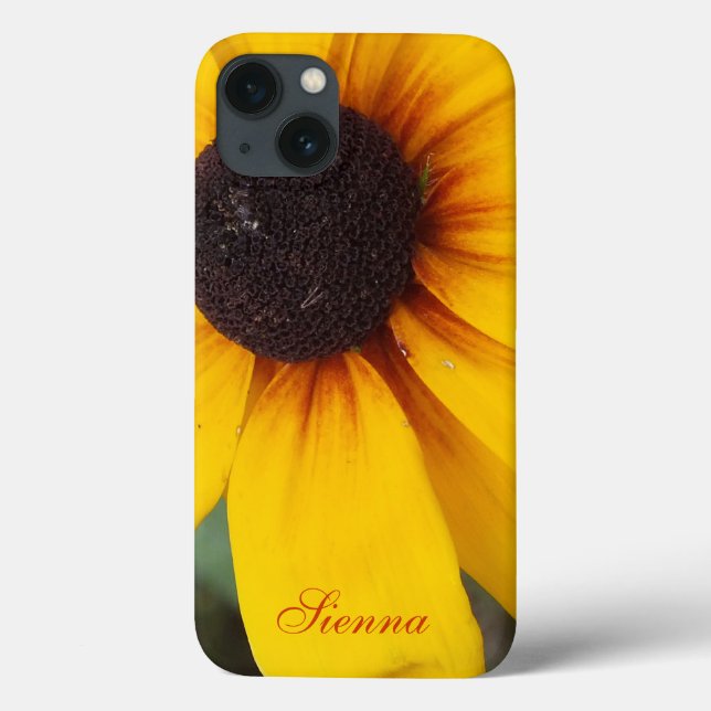Black Eyed Susan iPad Case *Personalize* (Back)