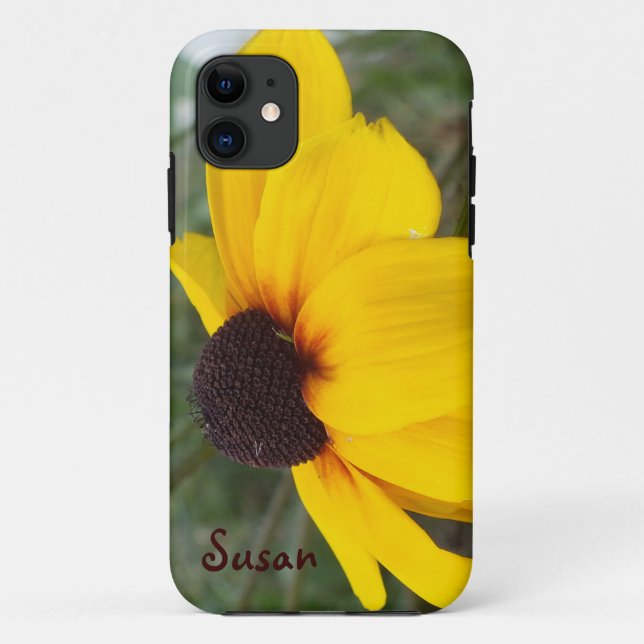Black Eyed Susan iPhone 5 Case *Personalize* (Back)