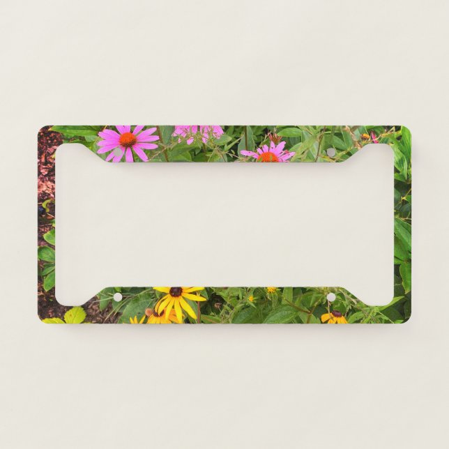 Black-eyed Susan License Plate Frame (Front)