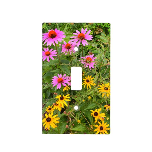 Black-eyed Susan Light Switch Cover (Front)
