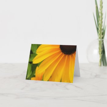 Black Eyed Susan Note Card by TristanInspired at Zazzle