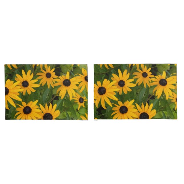 Black Eyed Susan  Pillow Case (Front-Set)