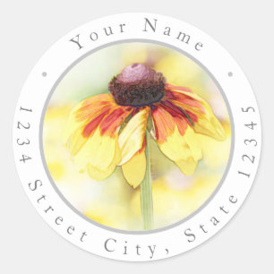 Black Eyed Susan Vignette Labels