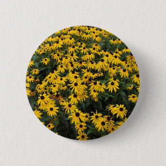 Black-Eyed Susans Button