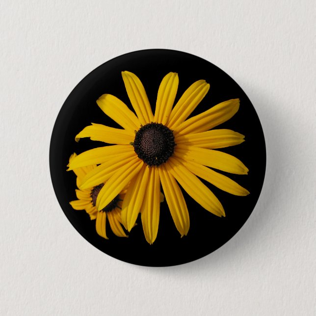 Black-eyed Susans Button (Front)