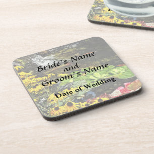Black-Eyed Susans By Koi Pond Wedding Products Beverage Coaster