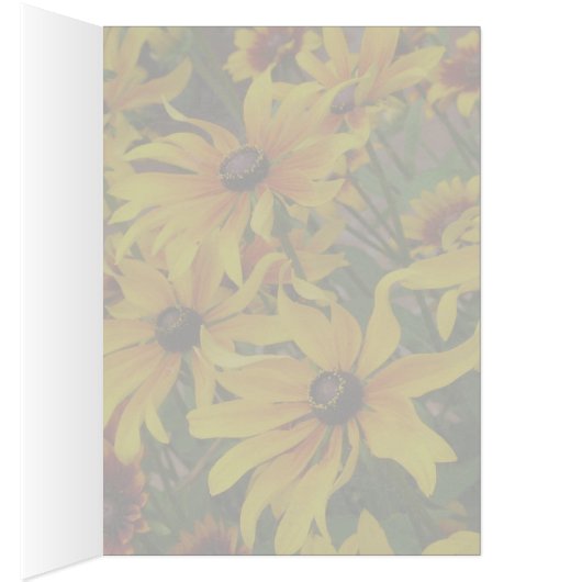 Black Eyed Susans Card (Inside (Right))
