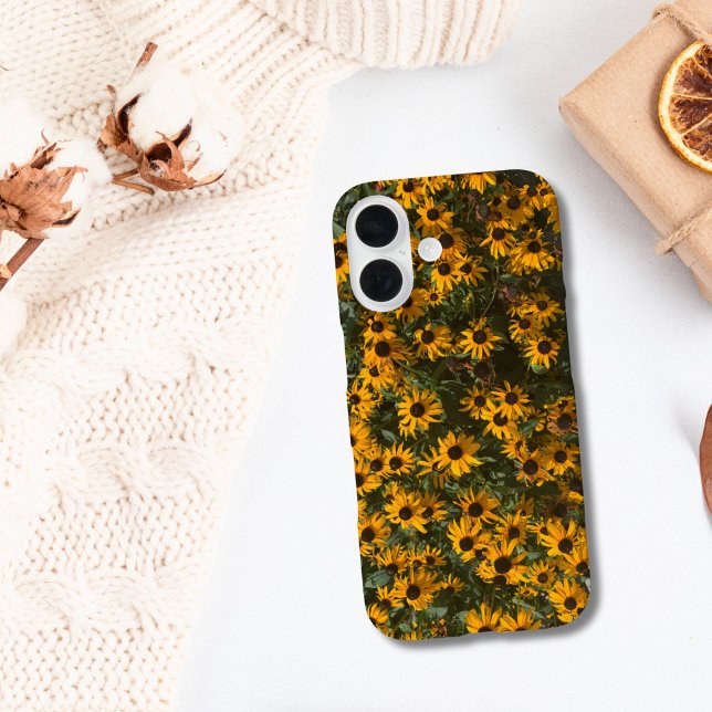 Black eyed Susan's Flowers Black Yellow Floral Case-Mate iPhone Case (Maryland Flower Black Eyed Susan's iPhone case. Available in all current iPhone case sizes)