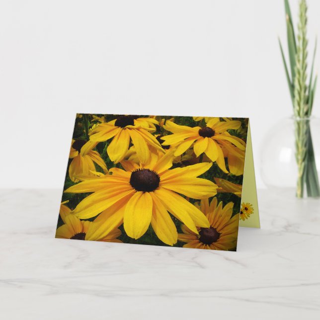 Black-eyed Susans Friendship Card (Front)