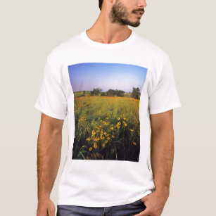 Black eyed Susans in tallgrass prairie at Neil T-Shirt