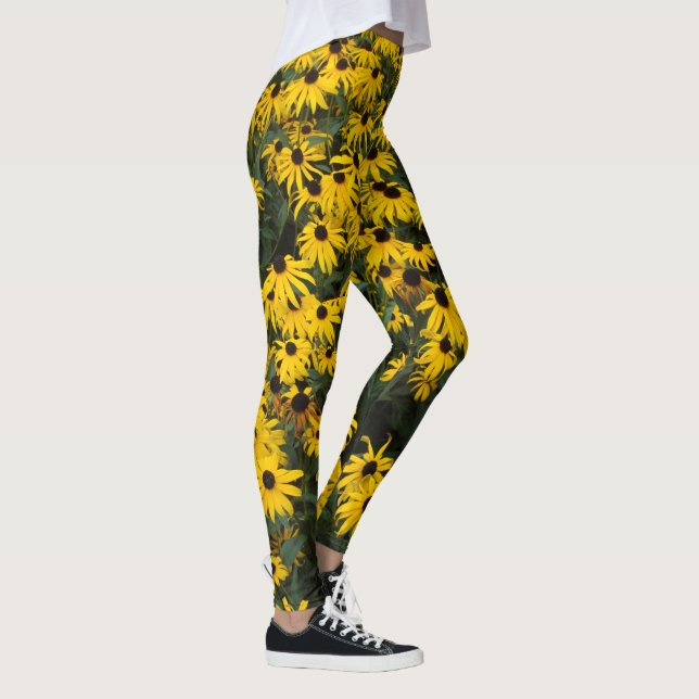 Black-Eyed Susans Leggings (Right)